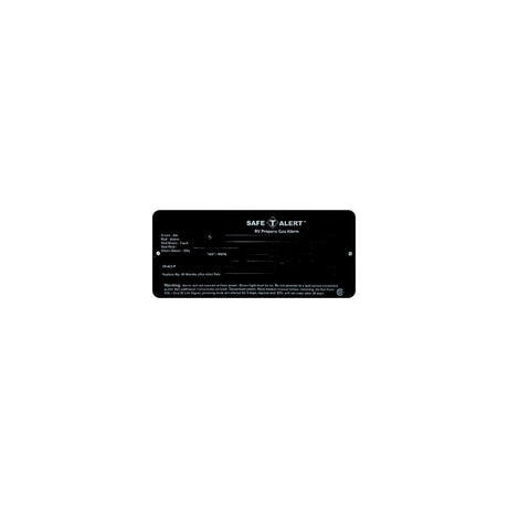 Safe-T-Alert LP Gas Alarm, Flush Mt, Black