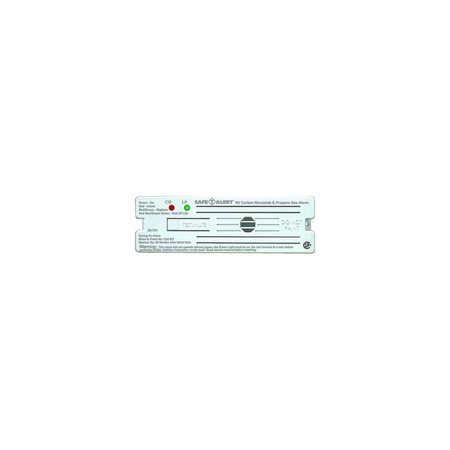 MTI Industries 35741WT 12V 35 Series Safe-T-Alert Surface Mount RV Dual Carbon Monoxide/Propane Alarm, White
