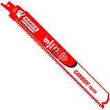Diablo DS0910CF Series Reciprocating Saw Blade, Applicable Materials: Metal, 9 in L, 10 TPI, Carbide Cutting Edge, 1/PK