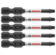 Bosch Impact Tough ITSQ2205 Insert Bit, 1/4 in Shank, 2 in L