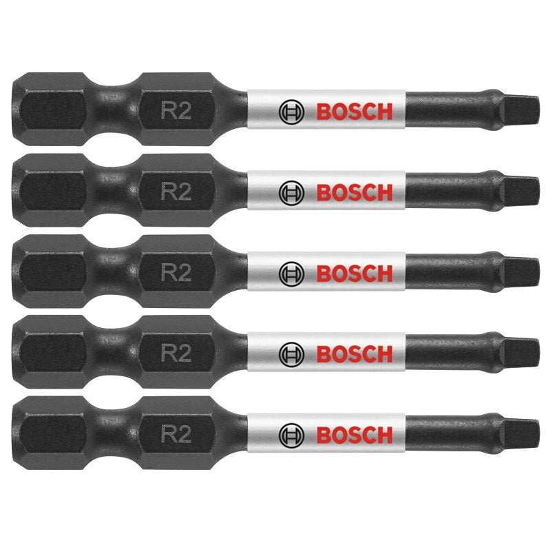 Bosch Impact Tough ITSQ2205 Insert Bit, 1/4 in Shank, 2 in L