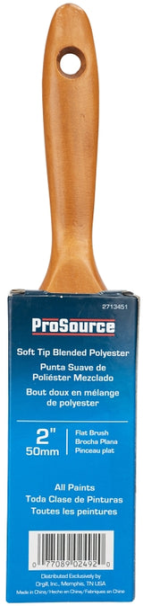 ProSource OR 1172 0200 Flat Paint Brush