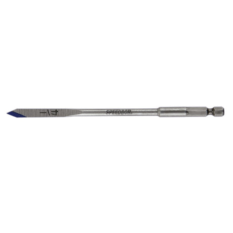 Irwin Speedbor 1/4 in. X 6 in. L Carbon Steel Wood Boring Bit Hex Shank 1 pc
