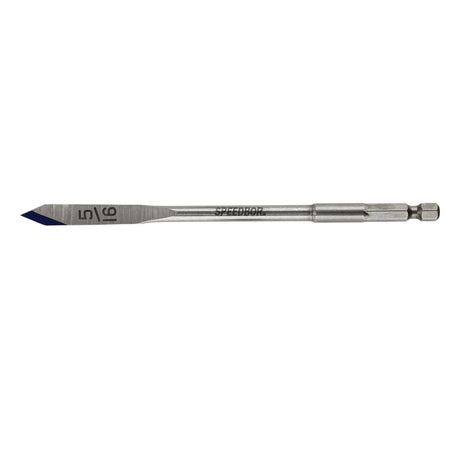 Irwin Speedbor 5/16 in. X 6 in. L Carbon Steel Wood Boring Bit Hex Shank 1 pc