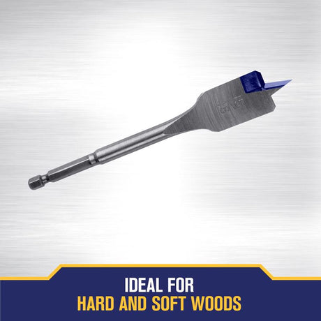 Irwin Speedbor 15/16 in. X 6 in. L Carbon Steel Wood Boring Bit Hex Shank 1 pc