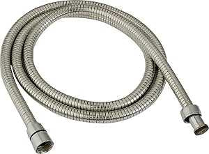 Whedon AF205C Series Shower Hose, Chrome Plated, For: Hand Shower Brackets, 1/2 in Connection, 59 to 80 in L Hose
