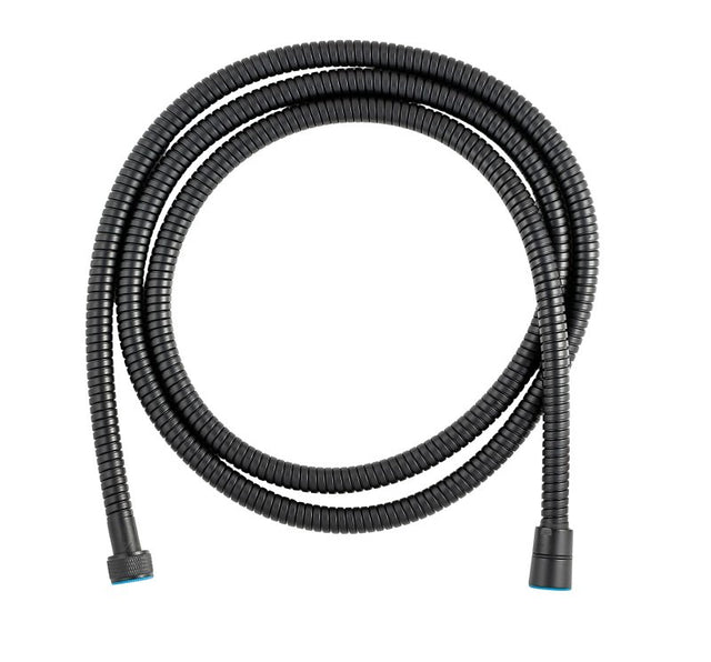 Whedon Bungy Series AF206C-MB Shower Hose, 1/2 in Connection, Female, 78 in L Hose, Stainless Steel, Matte Black