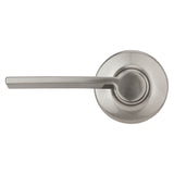 Kwikset 200LRL 15 CP V1 Passage Lever, Satin Nickel, Zinc, Residential, Reversible Hand, 3 Grade