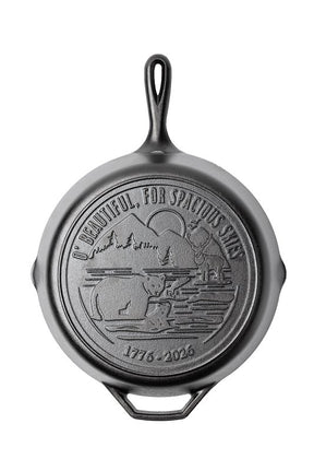 Lodge L10SKA250 Seasoned Skillet, 12 in Dia, Iron, Black, Non-Stick: Yes, Dishwasher Safe: No