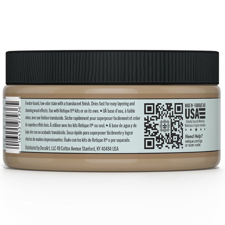 Retique It RQ-GS08-BARN-R8 Stain Alternative, Barn Wood, Gel, 8 oz