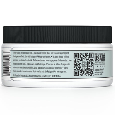 Retique It RQ-GS08-WWSH-R8 Stain Alternative, White Wash, Gel, 8 oz