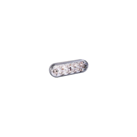 LED 6 Oval White Bkup Lt Grm Mount