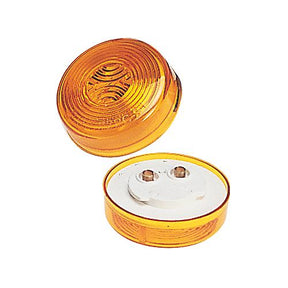 2" Round Side Marker Light, Amber