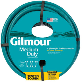 Gilmour 15058100 Garden Hose, 100 ft L, Vinyl