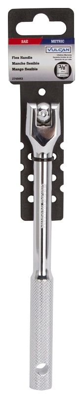 Vulcan MT6491104 Flexible Ratchet Handle, 8 in OAL, Chrome