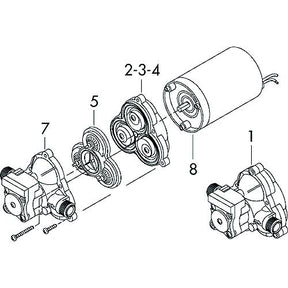 SHURFLO Valve Assembly for 2088/2093 Series