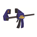 Irwin Quick-Grip 12 in. X 3-1/2 in. D Bar Clamp 300 lb 1 pc