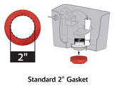 Korky 4030PK Flush Valve Kit, 1.28, 1.6, 3.5 and 5 gpf Flush, Plastic/Rubber