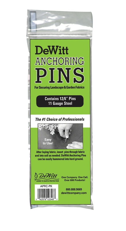 DeWitt APRC Anchor Pin, 6 in L, 1 in W, 11 ga Thick, Steel