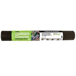 DeWitt DWB15350 Series Weed Barrier, 50 ft L, 3 ft W, Polypropylene, Black