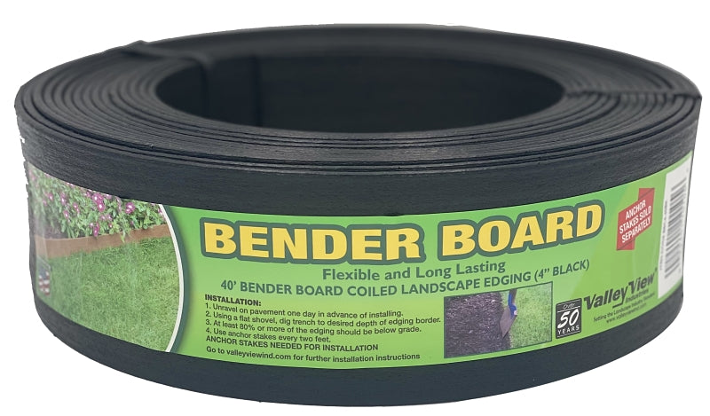 BOARD BENDER COIL BLK 4INX40FT