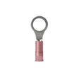 Ancor 230204 Marine Grade Nylon Insulated Ring Terminals, 1/4 Fastener, 22-18 Wire, Red, 5/Pk