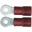 Ancor 230247 Marine Grade Nylon Insulated Ring Terminals, 1/2 Fastener, #6 Wire, Blue, 1/Pk