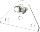 Flat Bracket SS w/Ball Stud