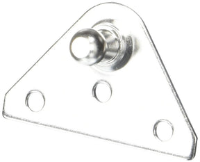 Flat Bracket SS w/Ball Stud