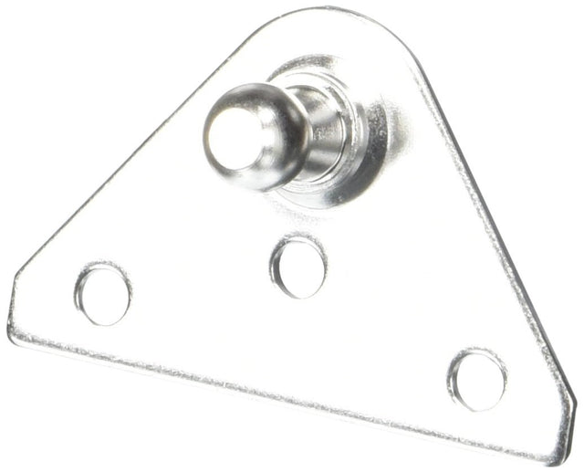 Flat Bracket SS w/Ball Stud
