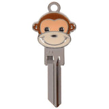 HILLMAN 3D Keys House/Office Universal Key Blank SC1 Single For Universal, Pack of 4