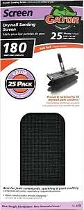 Gator 3301 Sanding Screen, 11-1/4 in L, 4-1/4 in W, 180 Grit, Fine, Silicone Carbide Abrasive
