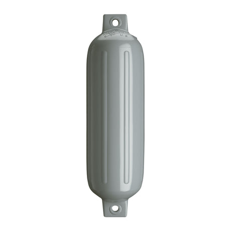 Polyform 75-891-521 Twin Eye G Series Fender, 6.5" x 22", Grey