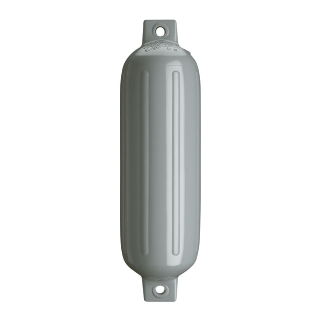 Polyform 75-891-521 Twin Eye G Series Fender, 6.5" x 22", Grey