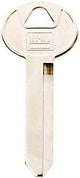 Hy-Ko 11010H50 Key Blank, Brass, Nickel, For: Ford Vehicle Locks, H50 Key Number, Pack of 10