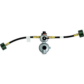 MEC MEGR253PPT15 Marshall Excelsior MEGR253PPT15 Excela-Flo Automatic Standard Capacity Changeover Regulator w/15' Hose