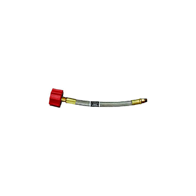 PIGTAIL HF SS 15 RED NUT