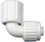 Flair-It PEXLOCK 16816 Pipe Elbow, 1/2 in, FPT, 90 deg Angle, PVC