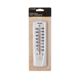 Taylor Andover 5156 Utility Thermometer, 0 to 120 deg F, Resin Casing, White Casing