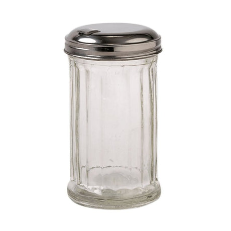 LifetimeBrands 5078603 Sugar Dispenser Pourer, 12 oz Capacity, Glass Container, Pack of 4