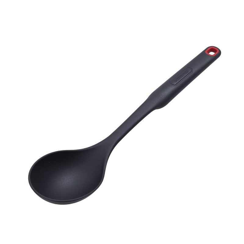 Farberware 5211658 Solid Basting Spoon, 13-1/2 in OAL, Nylon, Black, Pack of 3