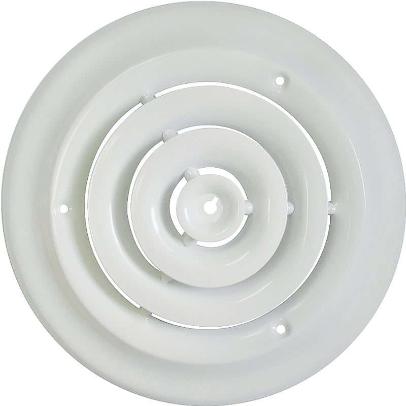 ProSource SRSD08 Round Ceiling Diffuser, White