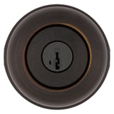 Kwikset Signature Series 740J11PSMTCP Entry Knob, Knob Handle, Venetian Bronze, Metal, KW1, K4 Keyway, 2 Grade