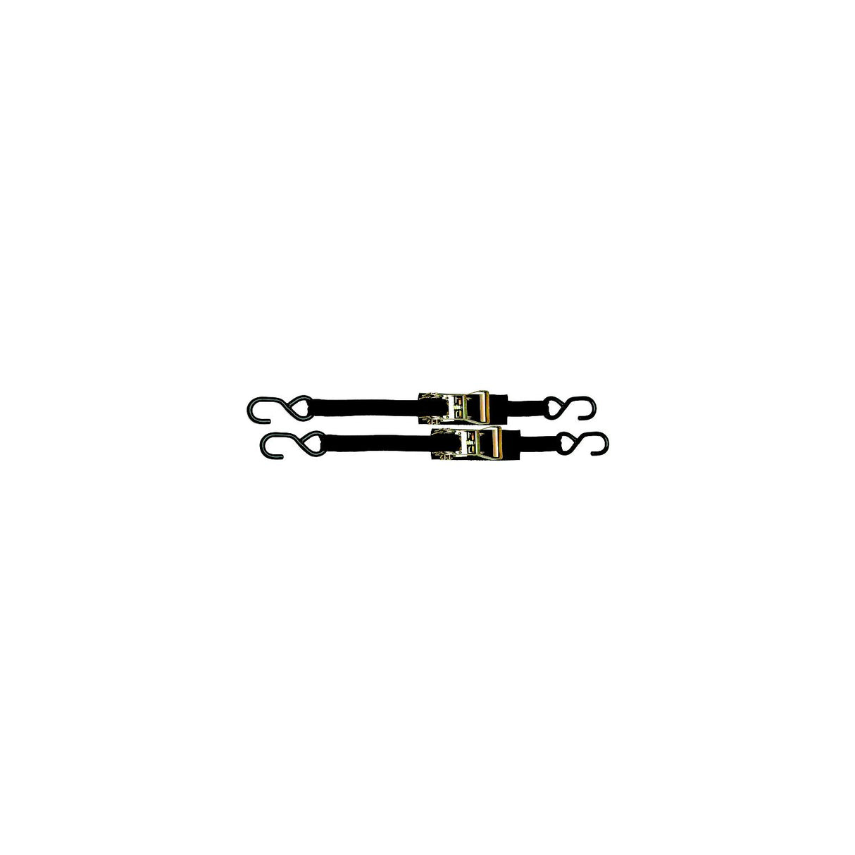 BoatBuckle Ratchet Transom/Utility Tie-Down 1\" x 3.5' (2 Per Pack)