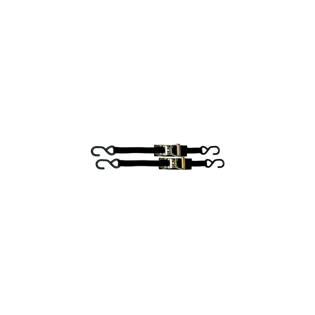 BoatBuckle Ratchet Transom/Utility Tie-Down 1\" x 3.5' (2 Per Pack)