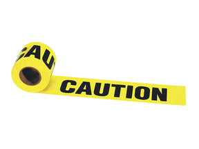 Irwin Strait-Line 300 ft. L X 3 in. W PVC Caution Barricade Tape Yellow, Pack of 8