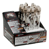 Performance Tool 24 in. L X 1.00 in. W Silver Flexible Magnetic Pickup Tool 1.5 lb. pull 12 pc, Pack of 12