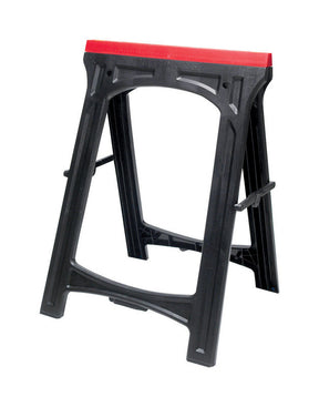 Performance Tool 30 in. H X 22-3/8 in. W X 16-1/2 in. D Adjustable Sawhorse Set 300 lb. cap. 5 pc