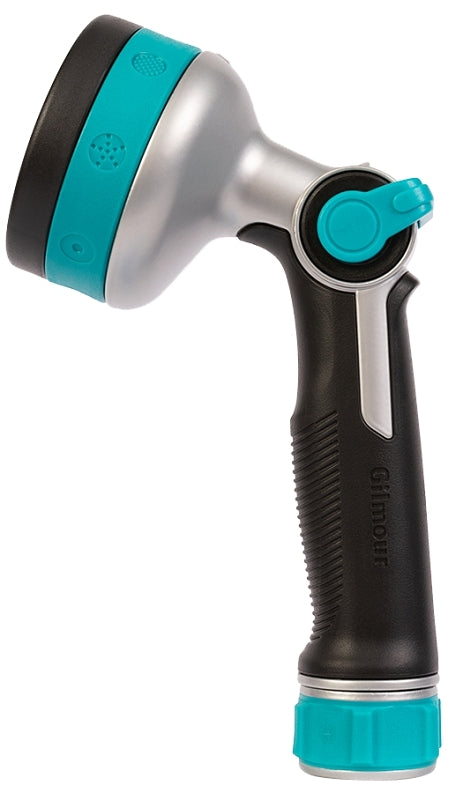 Gilmour 825502-1001 Thumb Control Pre-Set Nozzle, Swivel, Metal, Black/Blue