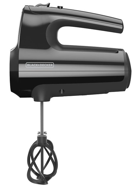 Black+Decker Performance Helix MX610 MX610B Premium Hand Mixer, 120 V, 350 W, 5-Speed, Black, Pack of 2